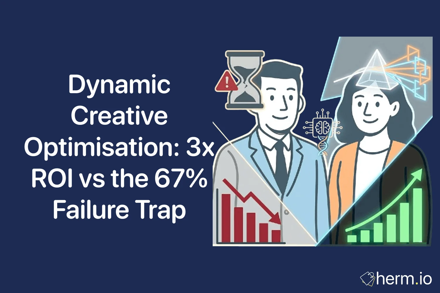 Dynamic Creative Optimisation: 3x ROI vs the 67% Failure Trap