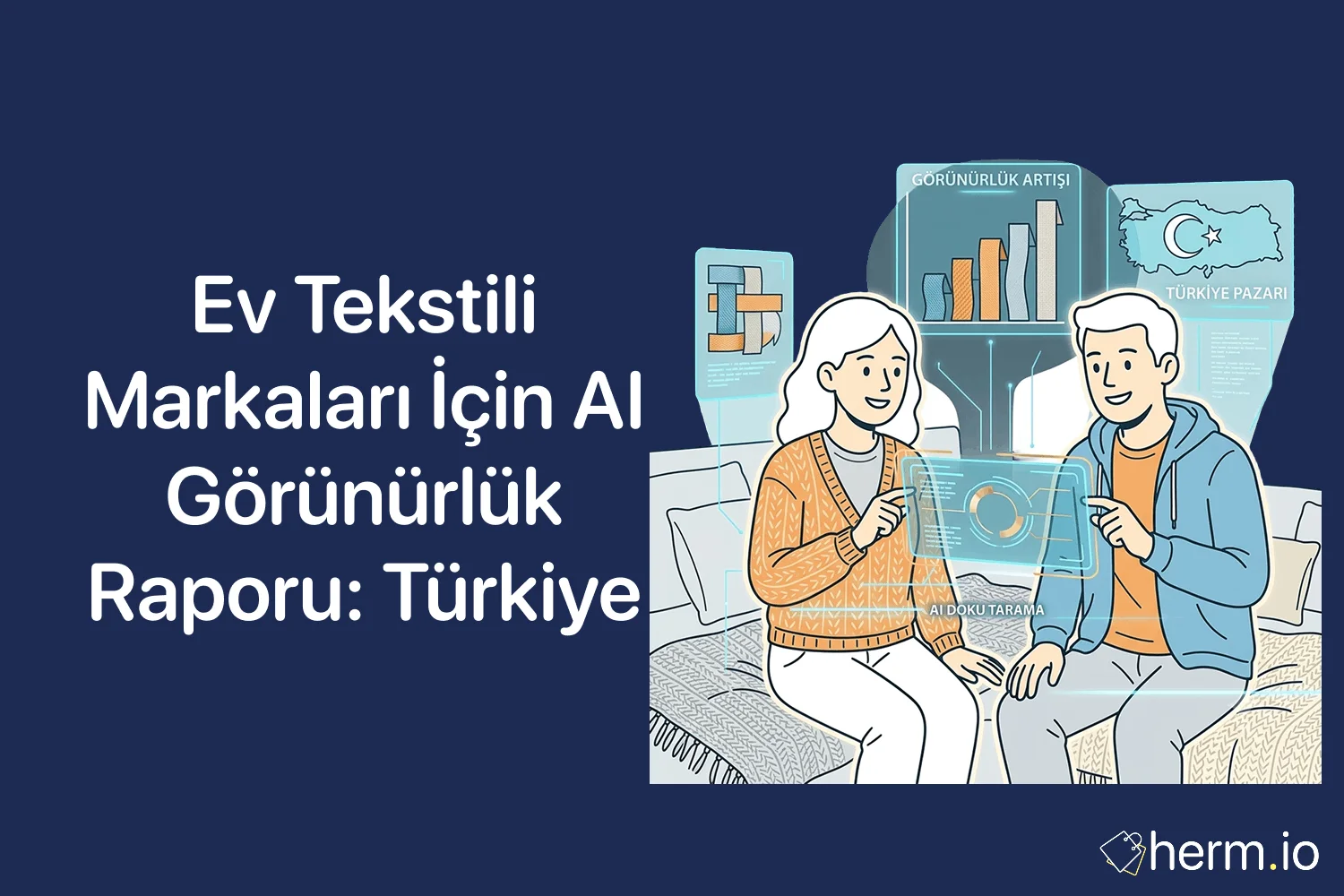 Türkiye ev tekstili markaları yapay zekâ görünürlük raporu serisi