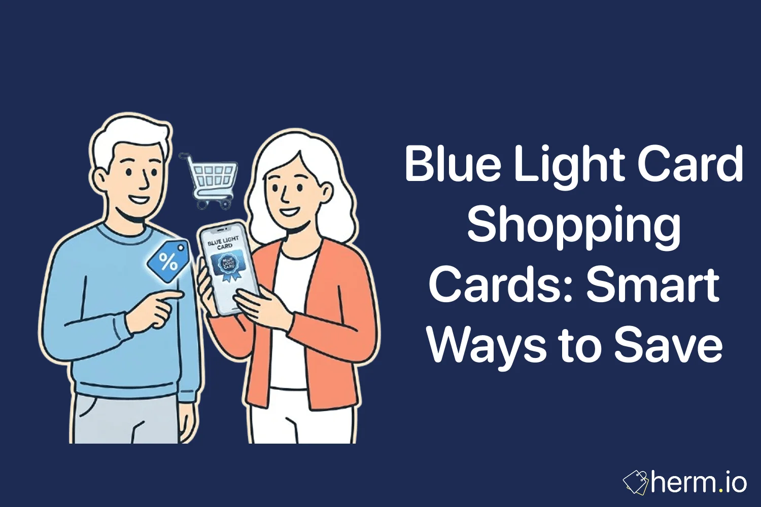 Blue Light Card app beside supermarket shopping, coffee and high street bags, showing how discounted Shopping Cards can reduce everyday costs.