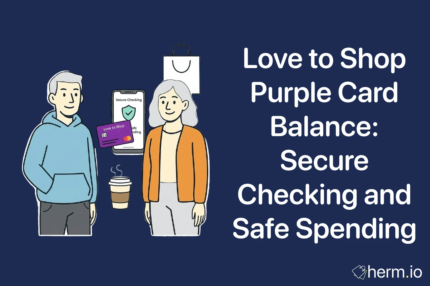 Love to Shop purple card balance guide cover image showing a purple Love2shop card and phone, for secure balance checking and safe spending.