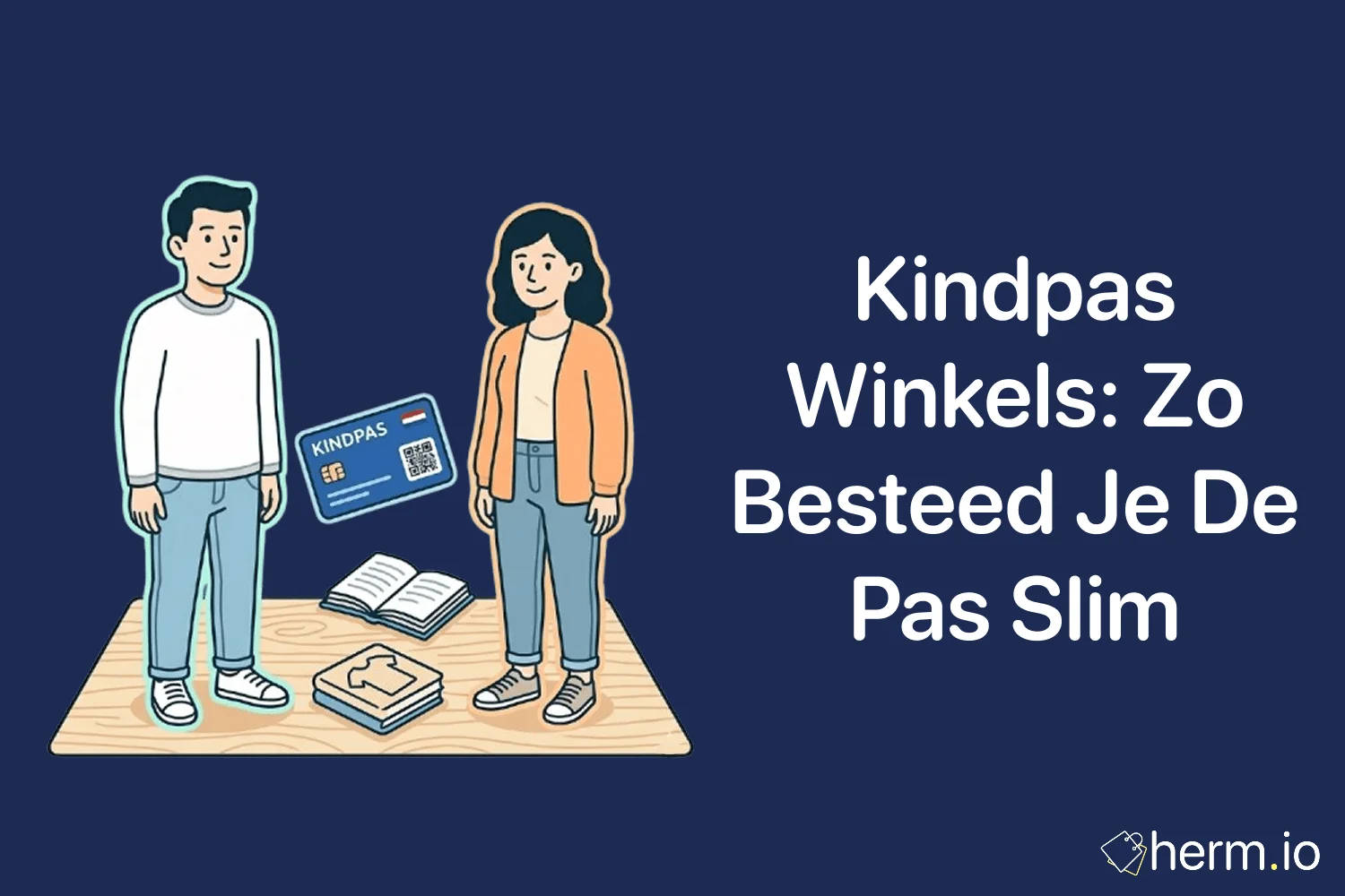 Ouder bekijkt een Kindpas en winkellijst op de keukentafel om kleding, schoenen en schoolspullen voor een kind slim te plannen.
