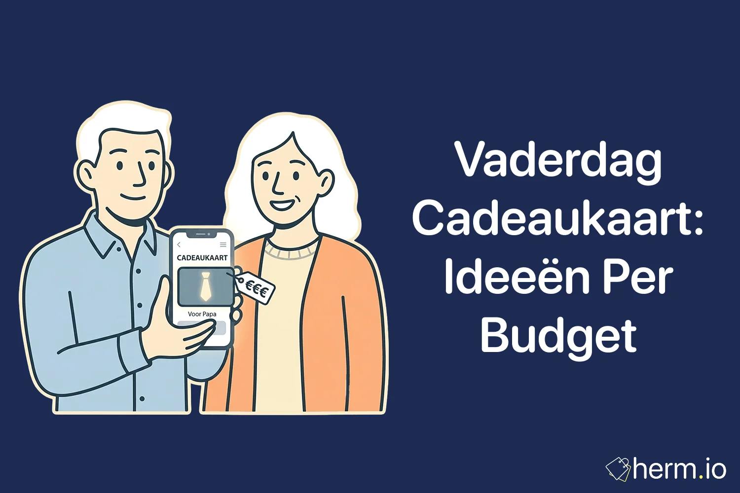 Vaderdag cadeaukaart keuzehulp met budgetten, digitale cadeaubonnen en praktische tips voor vaders in Nederland.
