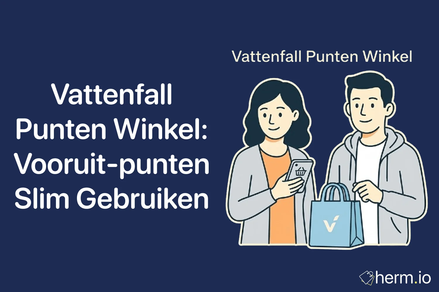 Overzicht van Mijn Vattenfall, Vooruit-punten en de Energiewinkel voor klanten die hun punten slim willen gebruiken.