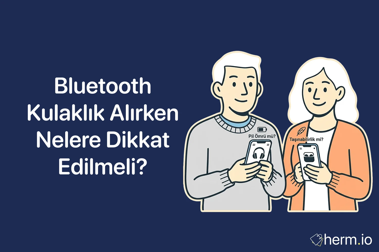 Bluetooth kulaklık alışverişinde mikrofon, ANC, pil ömrü ve bağlantı özelliklerini karşılaştıran Türkçe rehber görseli.