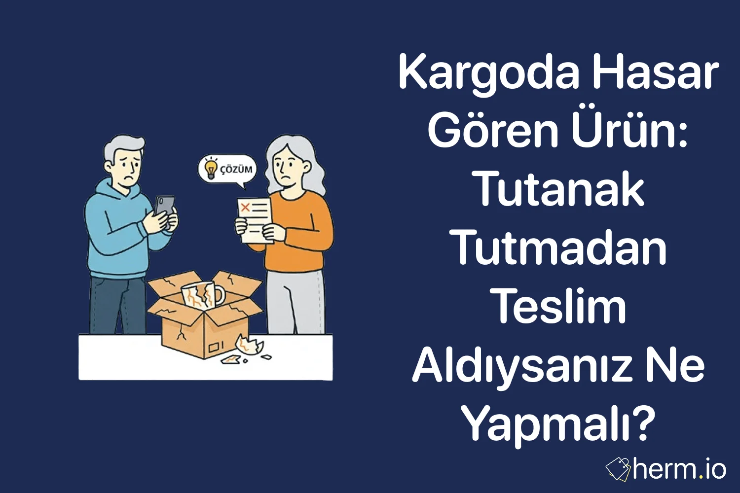Kargoda kırılmış ürün ve tutanak belgesiyle çözüm arayan tüketiciler – hasar gören ürün teslim alındıysa ne yapılmalı
